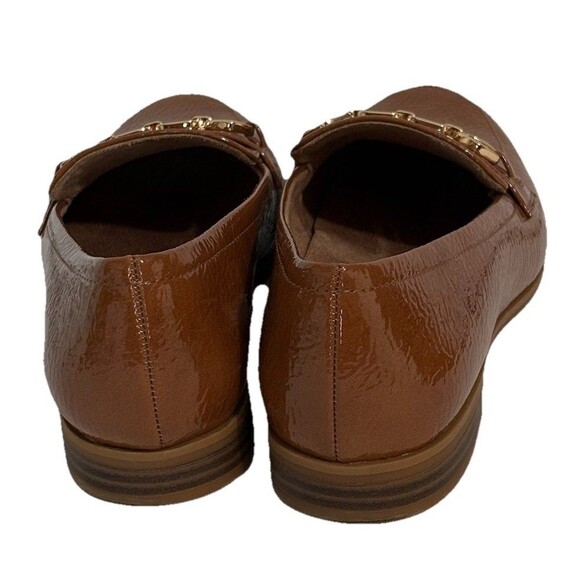 Naturalizer Tan Patent Leather Loafers - Picture 6 of 10